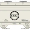 Accurail 81513 HO Scale ACF Covered Hopper Kit Chicago & Eastern Illinois C&EI 706473