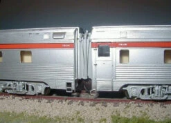 American Limited Models 9606 HO Scale Black Working Diaphragm Kits For Walthers Budd Cars (1 Pair)