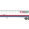 Athearn 13838 N Scale 45' Fruehauf Z-Van Trailer Transamerica TDSZ 550136