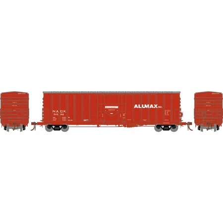 Athearn 18441 HO Scale 50' NACC Boxcar Alumax NADX 50192 2 Athearn 18441 HO Scale 50' NACC Boxcar Alumax NADX 50192 - Image 2