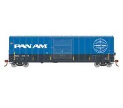 Athearn 18701 HO Scale 50' FMC 5347 Boxcar Pam Am Railways MEC 31414