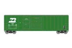 Athearn 24592 N Scale 50' FMC Combo Door Boxcar Burlington Northern BN 316216