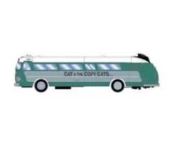 Model Trains Shop 20 Athearn 29074 HO Scale Intercity Bus - Band On Tour Cat And The Copy Cats