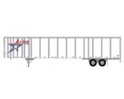 Athearn 72825 HO Scale 53' Wabash Duraplate Trailer Alpis F38390