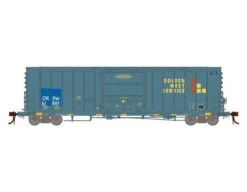 Athearn Genesis G26887 HO Scale 50' PC&F Ext. Post Boxcar Primed For Grime Ex-GWS D&RGW 61667