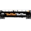 Athearn Genesis G67914 HO Scale Tank Train Original Logo GATX 48666