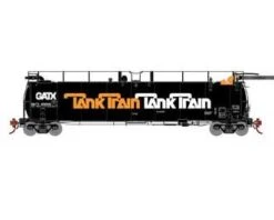Model Trains Shop 22 Athearn Genesis G67914 HO Scale Tank Train Original Logo GATX 48666