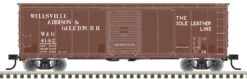 Atlas 50006401 N Scale USRA Steel Rebuilt Boxcar Wellsille Addison Galeton WAG 4142
