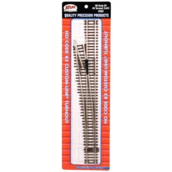 Atlas 563 HO Scale Code 83 #6 Custom Left Hand Turnout