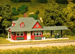 Atlas 706 HO Scale Hillside Station Kit