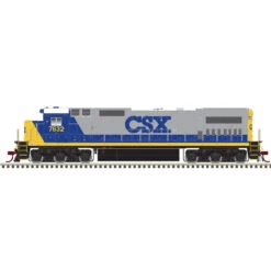 Atlas Gold 10004198 HO Scale GE Dash 8-40C YN2 White Roof CSX 7636 DCC LokSound
