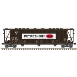 Atlas Master 50006334 N Scale 3500 Dry-Flo Covered Hopper Petrothene GACX 50515