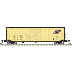 Atlas N Scale 50006357 50' Precision Design Boxcar Chicago NorthWestern C&NW 155148