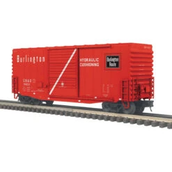 Atlas O Trainman 2001132 O Scale Hy-Cube Boxcar Burlington CB&Q