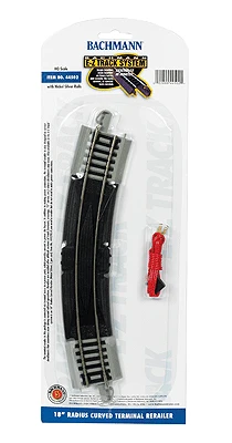 Bachmann 44502 HO Scale E-Z Track 18" Radius Curve Terminal