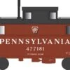 Bowser 43370 HO Scale PRR N5 Caboose Cabin Pennsylvania "Pittsburgh" PRR 477250