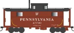 Bowser 43370 HO Scale PRR N5 Caboose Cabin Pennsylvania "Pittsburgh" PRR 477250