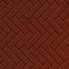 Chooch 8665 HO S Or O Flexible Dark Red Large Brick Pavers Sheet Herringbone Pattern 2 Pack