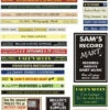 City Classics 501-14 HO Scale Business Signs