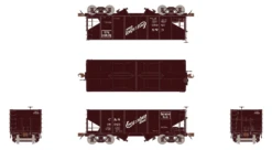 Fox Valley Models 15021 HO Scale USRA 55-Ton 2-Bay Open Hopper Burlington CBQ/C&S 18155 -Model Trains Shop fox valley models 15021 ho scale usra 55 ton 2 bay open hopper burlington cbq c s 18155 3