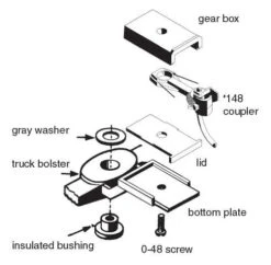 Kadee HO Scale 502 Bettendorf Trucks With 33" Smooth Back Wheels And Ready-to-mount Couplers -Model Trains Shop kadee ho scale 502 bettendorf trucks with 33 smooth back wheels and ready to mount couplers a