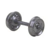 Kadee HO Scale 523 33" Diameter Wheelset-Freight (Ribbed)