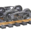 Kadee HO Scale 557 Pennsylvania 2D-F8 50-Ton 33" Ribbed Back Wheels - Self Centering Trucks