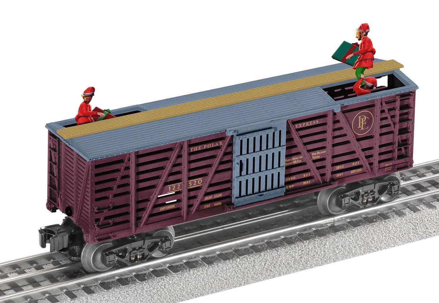 Lionel 2028110 O Gauge Polar Express™ Bobbing Elf Car 1 Lionel 2028110 O Gauge Polar Express™ Bobbing Elf Car