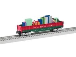 Lionel 2228130 O Gauge Christmas Chasing Gondola