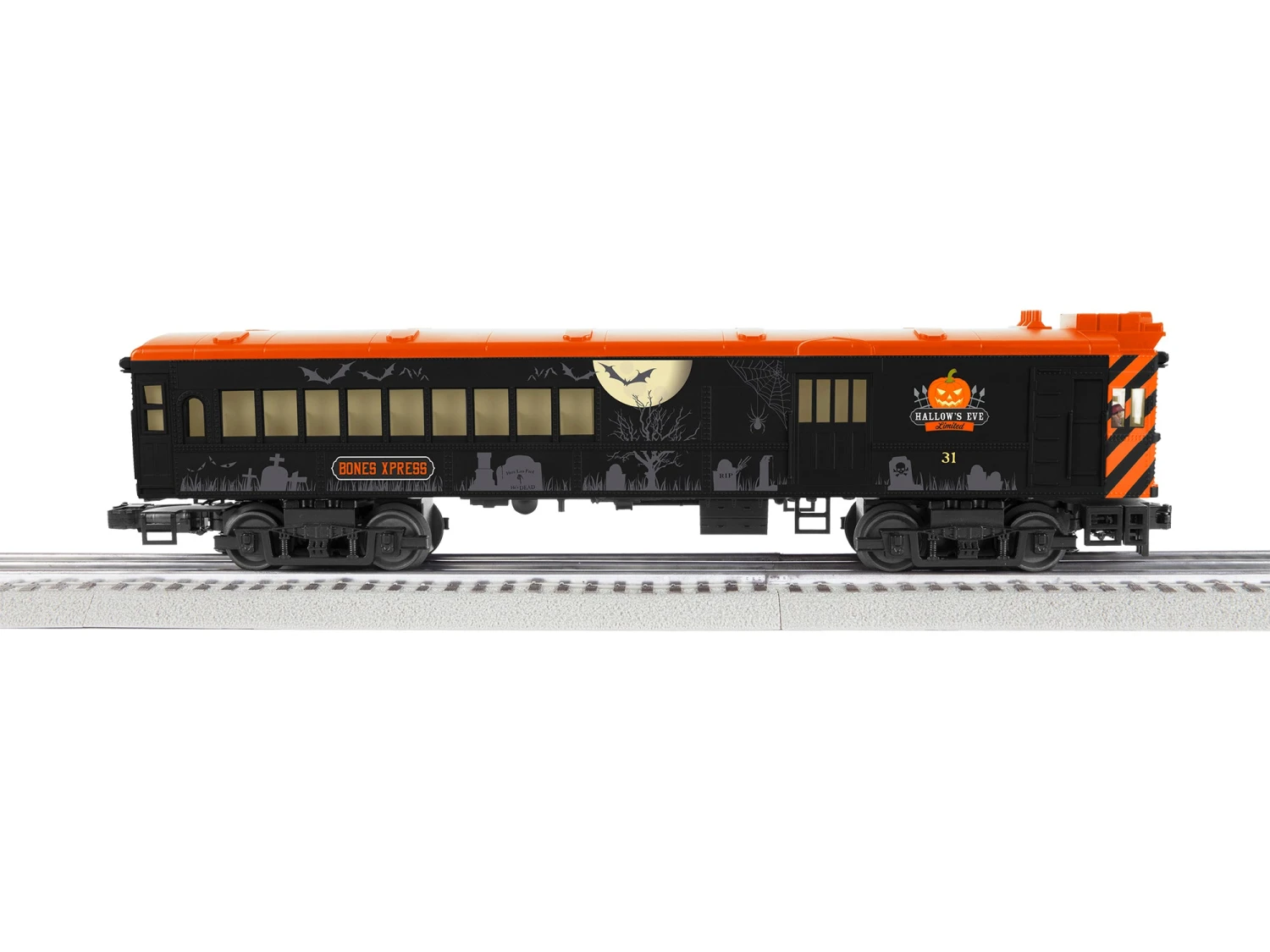 Lionel 2235080 O Gauge LionChief 2.0 Hallow's Eve Limited Doodlebug 1 Lionel 2235080 O Gauge LionChief 2.0 Hallow's Eve Limited Doodlebug