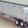 Lonestar Models 6000 HO Scale 43' Wilson Pacesetter Grain Silver Wit Black Tarp Trailer Kit