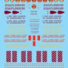 Microscale Decals 87-854 HO Scale DM&IR Cabooses (1945-1990)