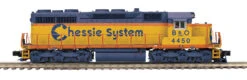 MTH Premier 20-21754-1 O Scale EMD SD35 Diesel Chessie System B&O 4450 With PS3
