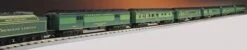 MTH RailKing O Gauge 4-6-2 PS-4 Southern Crescent Steam Loco And 6 Passenger Cars - Like New USED -Model Trains Shop mth railking o gauge 4 6 2 ps 4 steam loco and 6 passenger cars like new 3