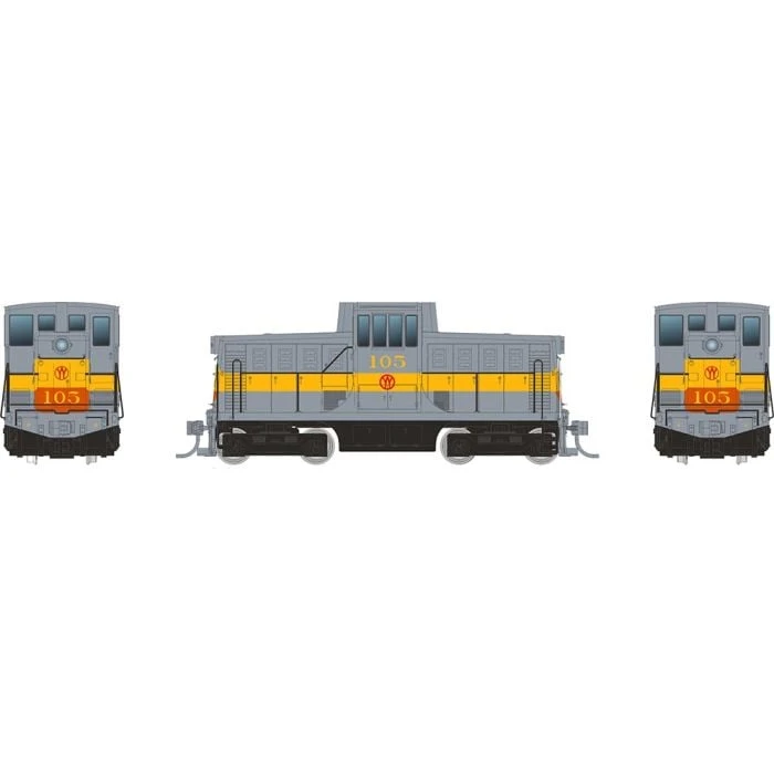 Rapido 48019 HO Scale GE 44 Tonner NYO&W "Grey" 105 2 Rapido 48019 HO Scale GE 44 Tonner NYO&W "Grey" 105 - Image 2