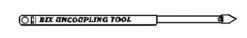 Rix Products 24 N Scale Uncoupling Tool 2 Pack