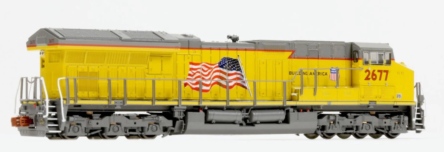 ScaleTrains Operator 10991 N Scale GE ET44AH Tier 4 Diesel Union Pacific UP 2677 With DCC 2 ScaleTrains Operator 10991 N Scale GE ET44AH Tier 4 Diesel Union Pacific UP 2677 With DCC - Image 2