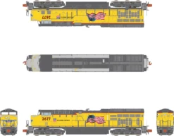 ScaleTrains Operator 10991 N Scale GE ET44AH Tier 4 Diesel Union Pacific UP 2677 With DCC 5 ScaleTrains Operator 10991 N Scale GE ET44AH Tier 4 Diesel Union Pacific UP 2677 With DCC -Model Trains Shop scaletrains operator 10991 n scale ge et44ah tier 4 diesel union pacific up 2677 with dcc 3