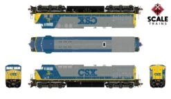 ScaleTrains Rivet 38452 HO Scale GE AC4400CW Diesel CSX YN2 51 -Model Trains Shop scaletrains rivet 38452 ho scale ge ac4400cw diesel csx yn2 51 3