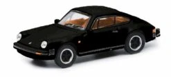 Schuco 452656300 HO Scale (1:87) Porsche 911 3.2 - Black