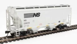 Walthers 910-7585 HO 39' Trinity 3281 2 Bay Covered Hopper NS 236010