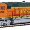 Walthers Mainline 910-19716 HO Scale EMD SD60M Diesel BNSF 8186 DCC & Sound