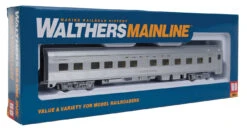 Walthers Mainline 910-30102 HO Scale 85' Budd 10-6 Sleeper Santa Fe ATSF -Model Trains Shop walthers mainline 910 30102 ho scale 85 budd 10 6 sleeper santa fe atsf 3
