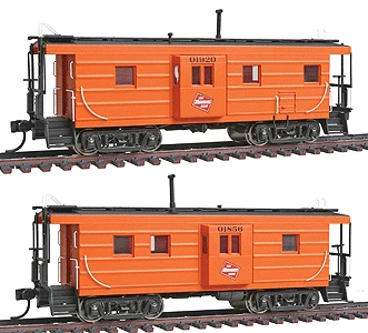 Walthers Platinum Line 932-27663 HO Scale Bay International Bay Window Caboose 2 Pack MILW - NOS 1 Walthers Platinum Line 932-27663 HO Scale Bay International Bay Window Caboose 2 Pack MILW - NOS