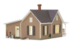 Woodland Scenics BR4926 N Scale Built Up Structure - Granny's House -Model Trains Shop woodland scenics br4926 n scale built up structure granny s house d