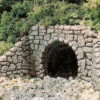 Woodland Scenics C1164 N Scale Culvert - Random Stone (2-Pack)