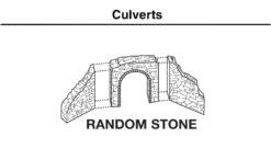 Woodland Scenics C1164 N Scale Culvert - Random Stone (2-Pack) -Model Trains Shop woodland scenics c1164 n scale culvert random stone 2 pack b
