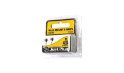 Woodland Scenics JP5659 N Scale Wall Mount Lights, Entry (2 Pack) -Model Trains Shop woodland scenics jp5659 n scale wall mount lights entry 2 pack 2